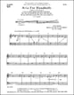 Aria for Handbells Handbell sheet music cover